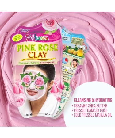 7th Heaven Moisturising Face Masks Set - Peel Off, Pink Rose, Strawberry Cream - Ideal for Pamper Parties - Buy Online on SooperMarket.com