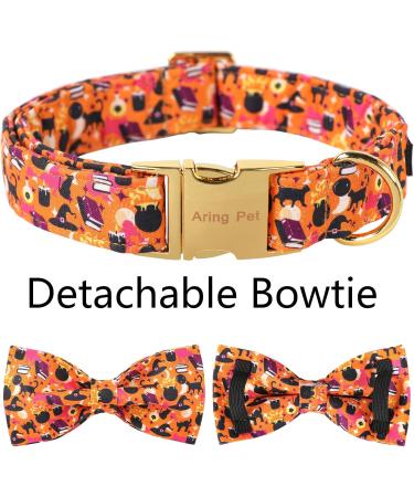 Shop Aring Pet Halloween Dog Halison - Adjustable Cotton Neck Strap for All Dog Sizes - Sweet Orange Festival Band - Buy Online on SooperMarket.com