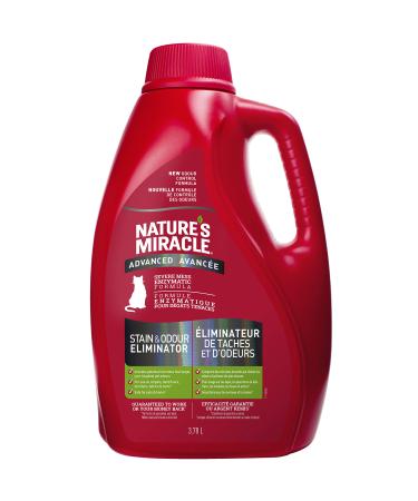 Nature's Miracle JFC Advanced Stain & Odor Remover - 128oz Pour 3.78L For Cats