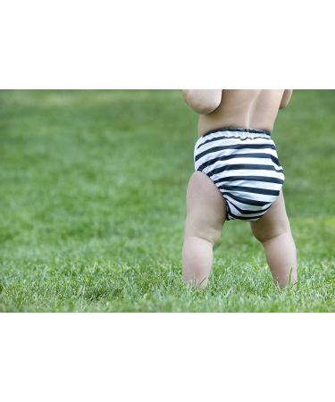 GroVia Reusable Hybrid Cloth Diaper Snap Shell - One Size Cloud | Eco-Friendly Baby Diaper Cover - Buy Online on SooperMarket.com