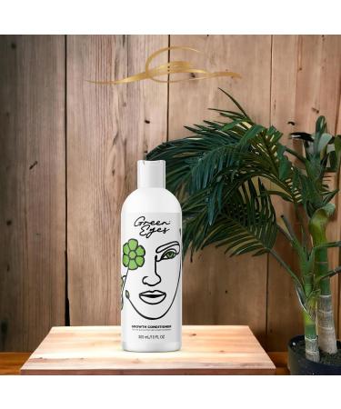 Green Eyes Thickening Conditioner - Hair Growth & Shine with Tea Tree & Baobab Oil | Sulfate Free 10 Oz - Buy Online on SooperMarket.com