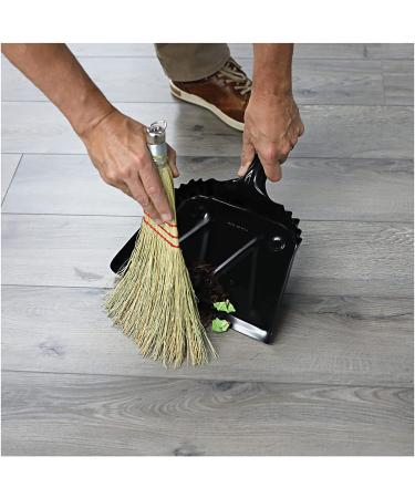 Genuine Joe Heavy-Duty Metal Dustpan 58143 - Durable Cleaning Tool for Home and Commercial Use - Buy Online on SooperMarket.com