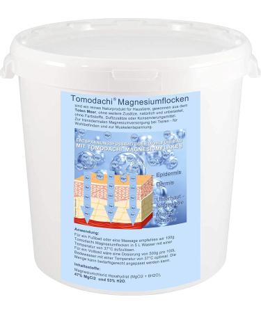 100% Natural Dead Sea Magnesium Flakes - Premium Magnesium Crystals & Chloride for Oil Spray Foot Bath & Salt Soak | 1kg - Buy Online on SooperMarket.com