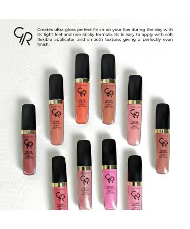 Golden Rose Cosmetics Lipgloss - Color Sensation Light & Non-Sticky Gloss (NO 104) - Buy Online on SooperMarket.com