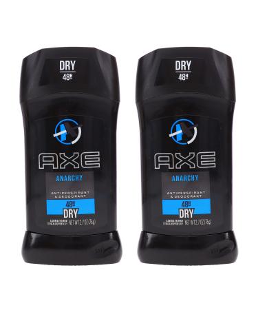 AXE Invisible Solid AntiPerspirant Deodorant Anarchy 2.7 Oz Sandalwood (Pack of 2)