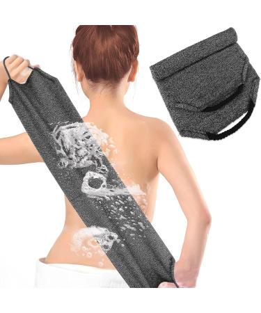 Double-Sided Exfoliating Back Scrubber with Handles for Deep Cleansing - Men and Women - Buy Online on SooperMarket.com