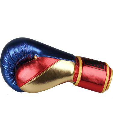 ASTSTAND Blue Boxing Muay Thai Kickboxing Gloves - 8oz Professional Punch Bag Gloves - Buy Online on SooperMarket.com