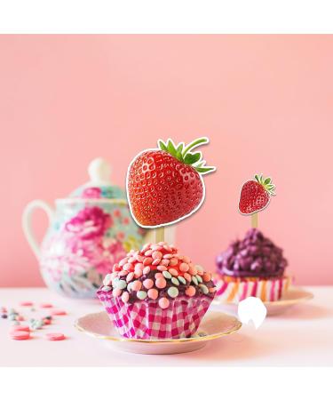Seyal Real Strawberry Cupcake Topper - Buy Online on SooperMarket.com