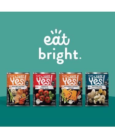 Campbell's Well Yes! Chicken Noodle Soup 16.2 oz. Cans (Pack of 4) - 4 Pack, 1.01 lb Each - Buy Online on SooperMarket.com