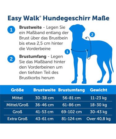 PetSafe Easy Walk Harness - Anti-Pull Dog Harness Reduces Choking & Coughing Includes 1.8M Leash Size XL - Black - Buy Online on SooperMarket.com