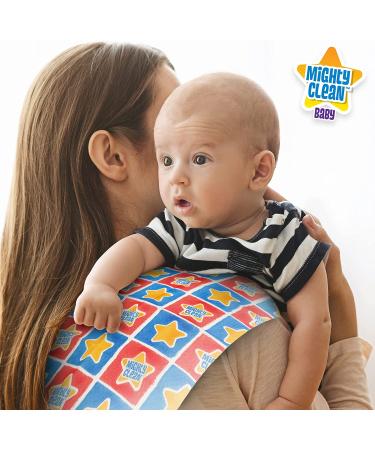 18-Pack Disposable Changing Pad Liners by Mighty Clean Baby - Waterproof, Soft, Absorbent - Portable 2 Packs for Diaper Bag - Buy Online on SooperMarket.com