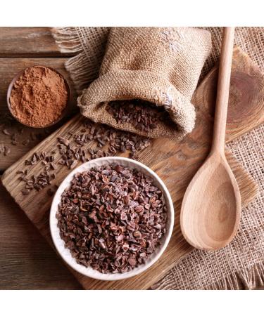 OM Cocoa Nibs - 100% Natural Chocolate Essence | Vegan & Sugar-Free | Gift from Pachamama | Peruvian Amazon - 1 kg - Buy Online on SooperMarket.com