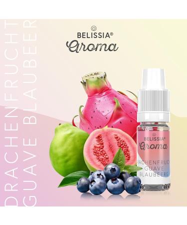 Belissia Food Aroma 10ml - Dragon Fruit Guava & Blueberry - High-Dose Flavor for Cooking Baking & Refreshment - Buy Online on SooperMarket.com
