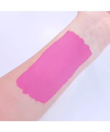 Moon Creations Pro Face & Body Makeup - Bright Pink 36g | Professional Face Painting Colour Cake | For Kids & Adults - Festivals, Halloween - Buy Online on SooperMarket.com