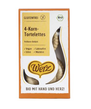 Naturkorn M hle Werz - 4-grain whole grain tortelettes - 125 g organic