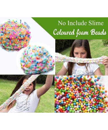 129 Pack Slime Making Kits with Gold Leaf, Foam Balls, Glitter, Fishbowl Beads, and More - Ultimate Slime Supplies for DIY Crafts - Buy Online on SooperMarket.com