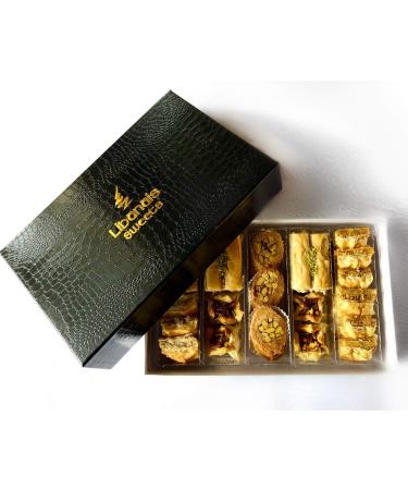 Baklava Gift Box 30 Pc. Signature Collection (Black/White/Red)