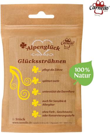 Carnello Kausstangen Grain-Free Dog Treats - Alpine Luck Happiness Streak (3 x 5 Pcs) - Healthy Chews for Dogs - International Shipping Available - Buy Online on SooperMarket.com