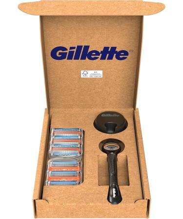 Gillette Fusion5 ProGlide Men's Razor Set | 8 Blades & Holder | Perfect Gift for Men - Buy Online on SooperMarket.com