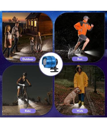 CROC Headlights for Shoes - IPX5 Waterproof 72-Hour Battery Life Blue LED Lights for Dog Walks & Decoration - 2-Piece Set - Buy Online on SooperMarket.com