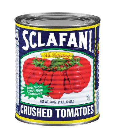 Sclafani Crushed Tomatoes, 28 Ounce (Pack of 12)