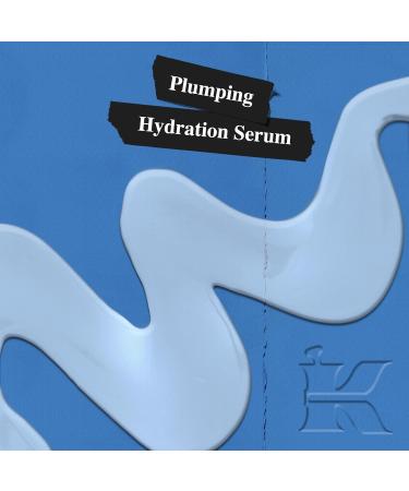 Kiehl's Hydro-Plumping Hydrating Serum - Plump Skin Improve Elasticity Reduce Dryness - Fragrance-Free 2.5 Fl Oz - Buy Online on SooperMarket.com