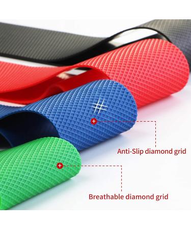 PROIRON Resistance Bands Set - Exercise Bands for Women and Men - Set of 5 with Guide and Carrying Bag (Upgraded Anti-roll Design) - Buy Online on SooperMarket.com