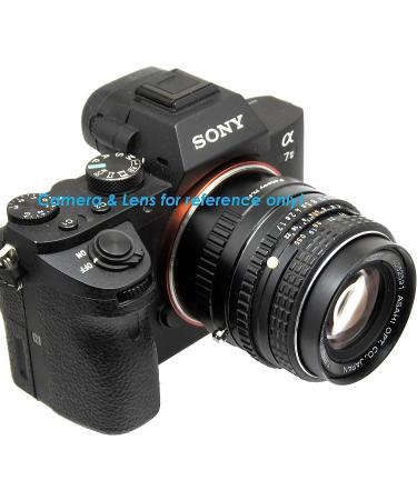 Fotasy PK Lens to E Mount Adapter - Compatible with Sony Alpha Series Cameras - Buy Online on SooperMarket.com