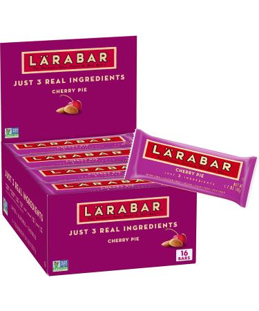 Larabar Cherry Pie, Gluten Free Vegan Fruit & Nut Bar, 1.7 oz Bars, 16 Ct