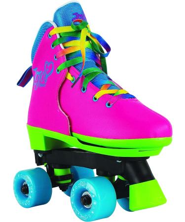 Circle Society Classic Adjustable JoJo Siwa Children's Roller Skates  12-3 US Girls  Rainbow Jojo Party In Pink 12-3 - Buy Online on SooperMarket.com