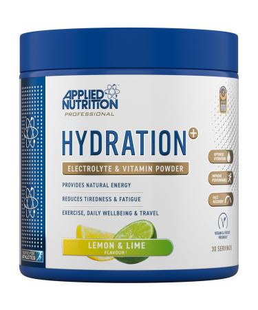 Applied Nutrition Hydration Electrolyte & Vitamin Powder - Natural Energy & Reduces Tiredness & Optimise Hydration (240g - 30 Servings)(Lemon & Lime)