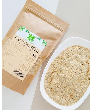 Buy Keto Low Carb Bread Flour 250g - Vegan Additive-Free No Palm Oil - Perfect for Breading Meat Fish & Vegetables - Buy Online on SooperMarket.com