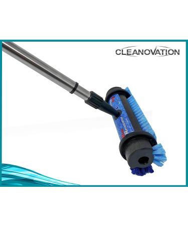 Cleanovation Rug Renovator: Carpet Scrubber & Brush with 32 oz Foaming Shampoo - Remove Pet Stains, Dirt Spots, & Wine Spills - Buy Online on SooperMarket.com