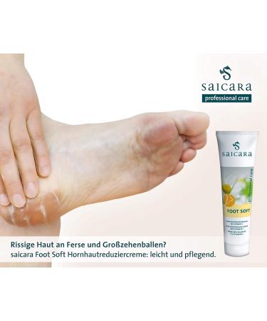 Saicara Foot Soft Callus Reducing Cream 100ml - 4% Urea Formula for Smooth Feet - Buy Online on SooperMarket.com