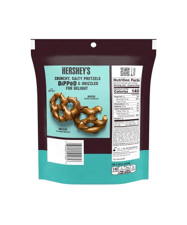 Hershey's Dipped Pretzels 8.5 oz - Pack of 6 | Delicious Chocolate Covered Snack - Buy Online on SooperMarket.com