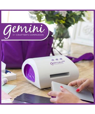 Gemini GEMMIDI-Acc-FOLD Midi Manual Die Cutting & Embossing Machine-Plastic Folder-2 Pack 6 x 9 Clear Single - Buy Online on SooperMarket.com