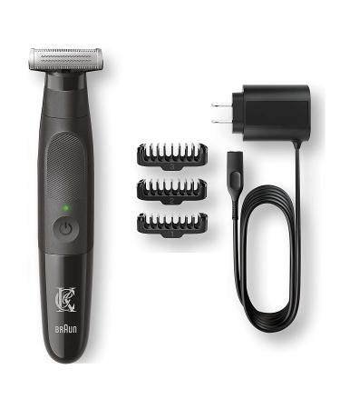 King C. Gillette Beard Trimmer for Men | Cordless 4D Blade & Waterproof with 3 Combs - Buy Online on SooperMarket.com