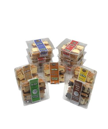 Dijas Natural Foods Crunchy Fat Free Biscotti Cookie - All Natural & Preservative Free - Low Calorie Snack (5oz, Raisin Almond) - Buy Online on SooperMarket.com