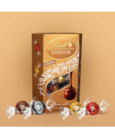 Lindt Lindor Assorted Chocolate Truffles Box - 337g | Buy Internationally | Gourmet Chocolates Online - Buy Online on SooperMarket.com