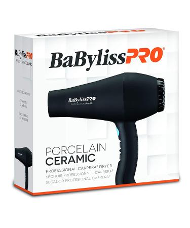 BaBylissPRO Porcelain Ceramic Carrera2 Hair Dryer - Professional Salon Quality - Buy Online on SooperMarket.com