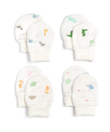 Bamboo Anti-Scratch Mittens in Gift Box - Baby Essentials for Newborn - Baby Shower Gifts and Newborn Essentials - Baby Mittens 0-3 Months Original