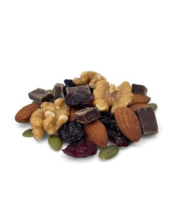 Nature's Garden Heart Healthy Trail Mix - Dark Chocolate, Nuts, Seeds, Cranberries, Raisins - Gluten-Free & Non-GMO - 26oz Bag - Buy Online on SooperMarket.com