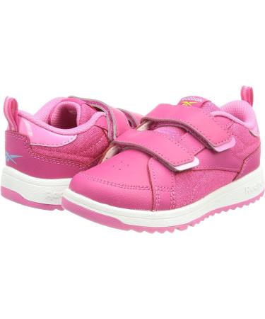 Reebok Baby Weebok Clasp Low Sneakers - Size 3.5 UK Child - Pursuit Pink - Buy Online on SooperMarket.com