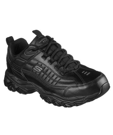 Skechers Men's Fambli Food Service Shoe 9.5 Wide Black