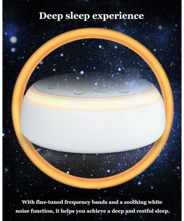 Sleep Instrument White Noise Machine with 16 Soothing Sounds and Levels 38 Volume Levels 5 Timer and Memory Function Perfect for Kids Adults Seniors Sleeping - Buy Online on SooperMarket.com