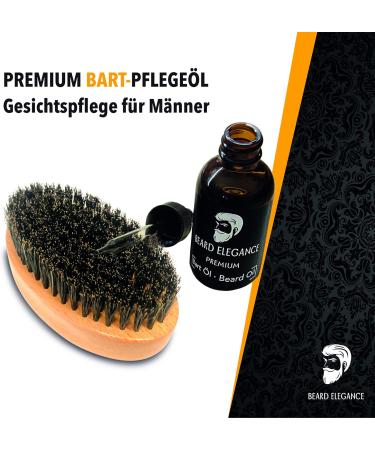 BEARGE Elegance Vegan Beard Oil 60ml | Premium Natural Beard Care with Pipette | 100% Natural | Perfect for Every Beard Bearer - Buy Online on SooperMarket.com