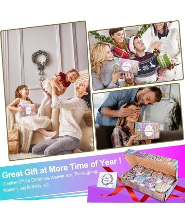 Fragrance Candlestick Set for Women - Aromatherapy Soy Wax Candles with Greeting Card | 160 Hours Burn Time | Perfect Gifts for Birthday Valentine's Day Mother's Day Yoga & More - 8 Colors Available - Buy Online on SooperMarket.com