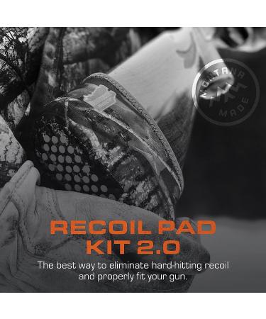 Beartooth Recoil Pad Kit 2.0 - Improve Accuracy with High-Density Absorption - Versatile - Made in USA (Black) - Buy Online on SooperMarket.com