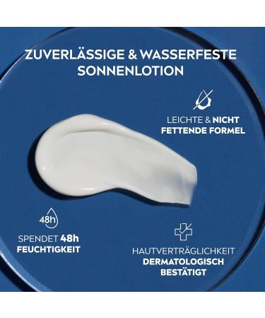 NIVEA Sun Lait Solaire SPF 30 250ml - Broad Spectrum Sunscreen - Buy Online on SooperMarket.com