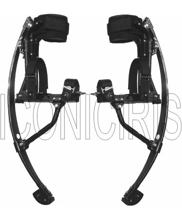 Skyrunner Jumping Stilts with 80-90KG Load Capacity for Men and Women - Bouncing Spring Fitness Shoes - Buy Online on SooperMarket.com